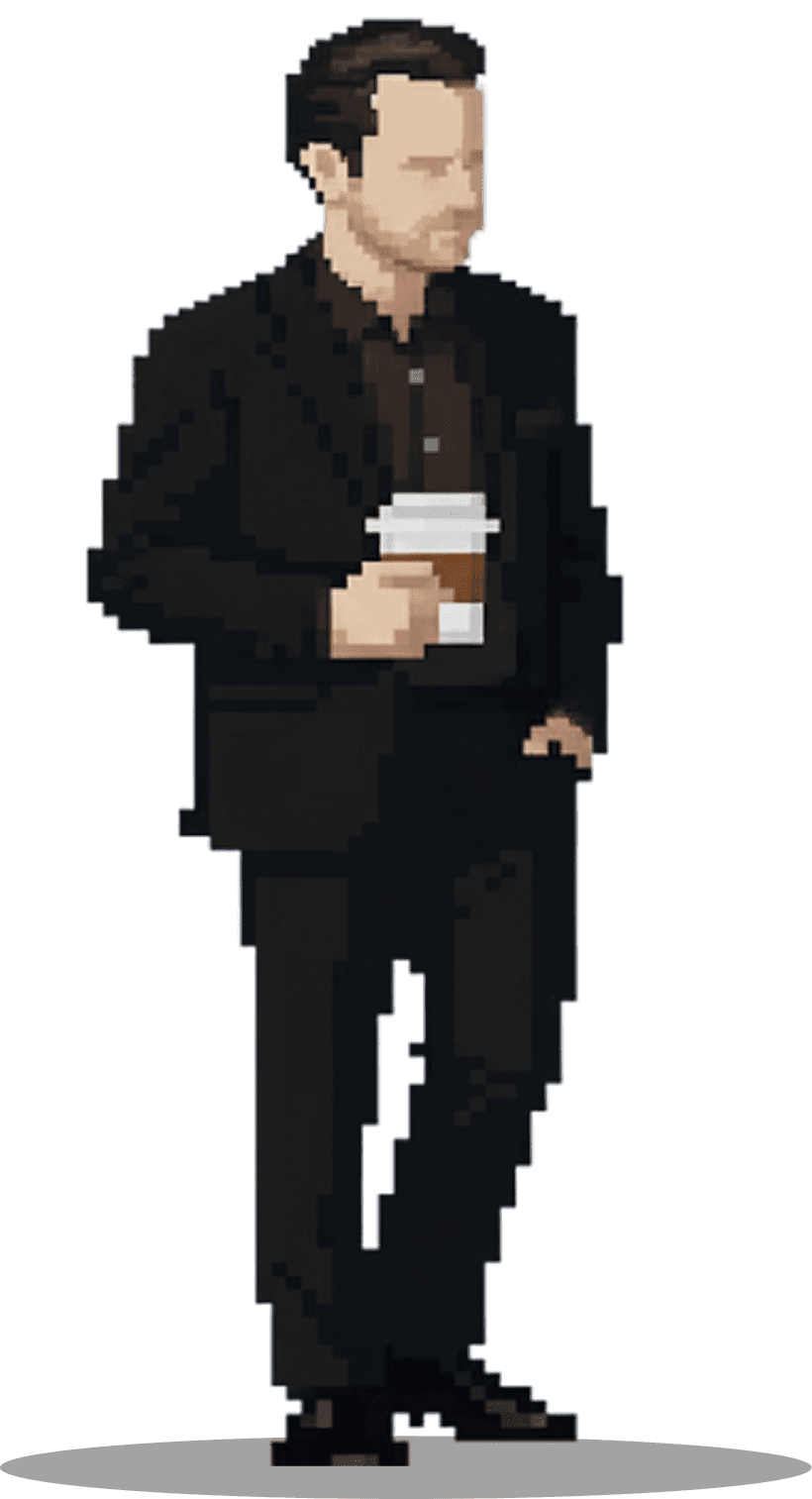 Erlich pixel character