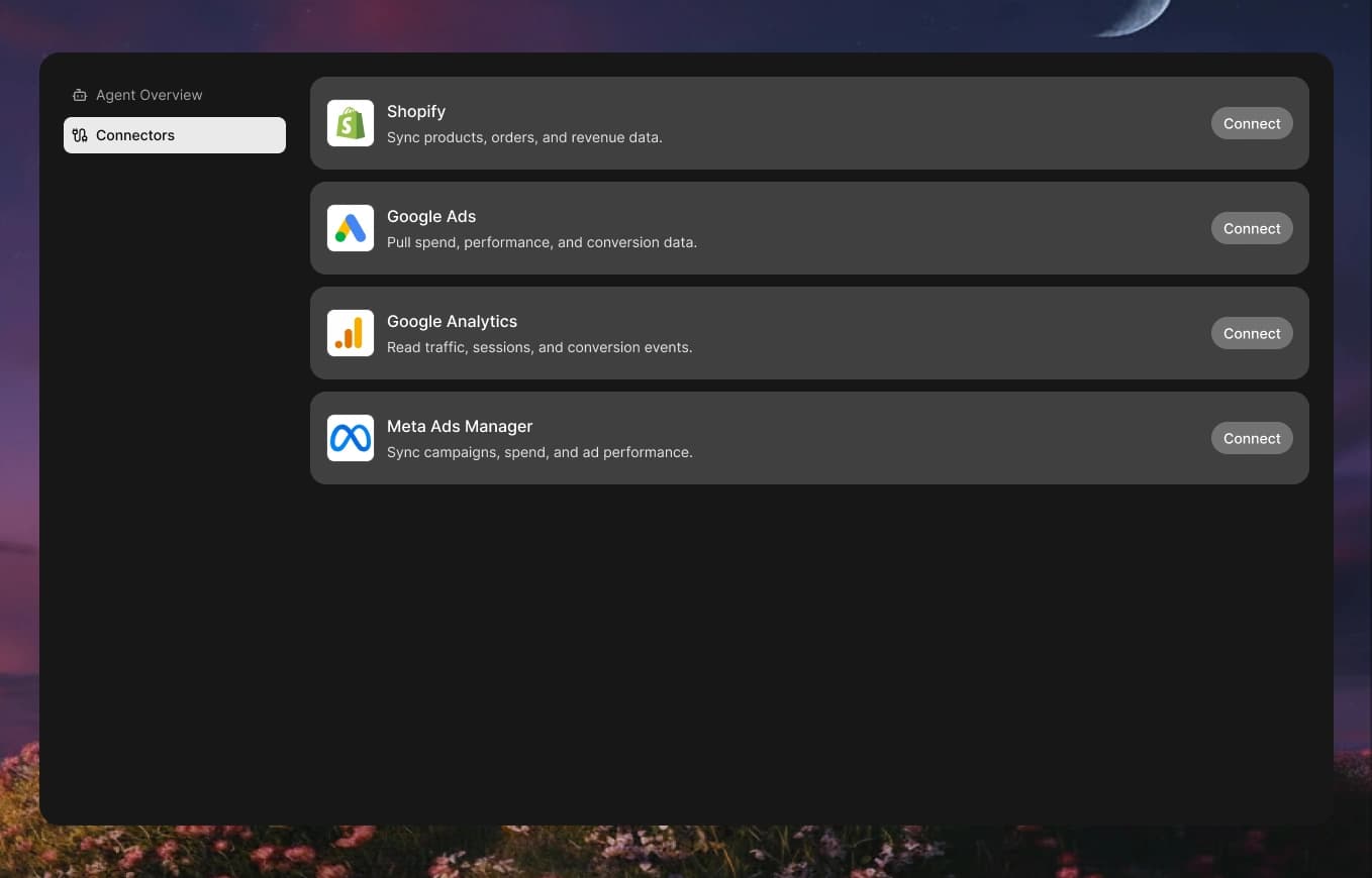 Configure