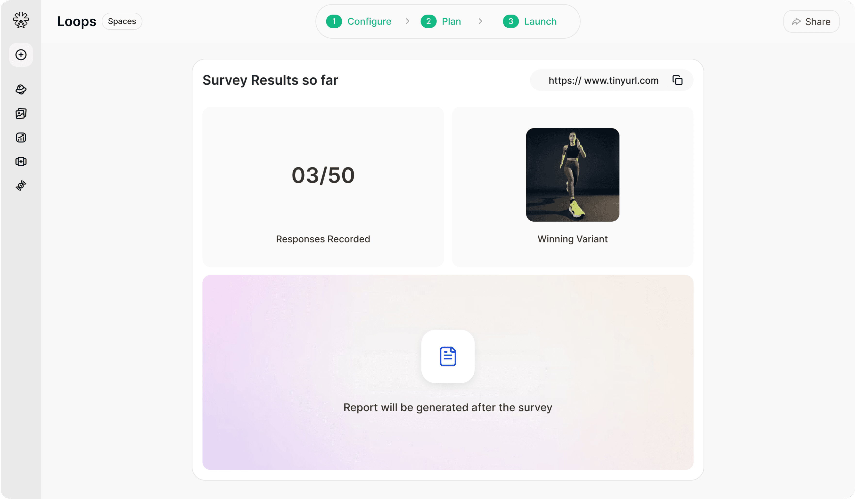 Loops survey results preview