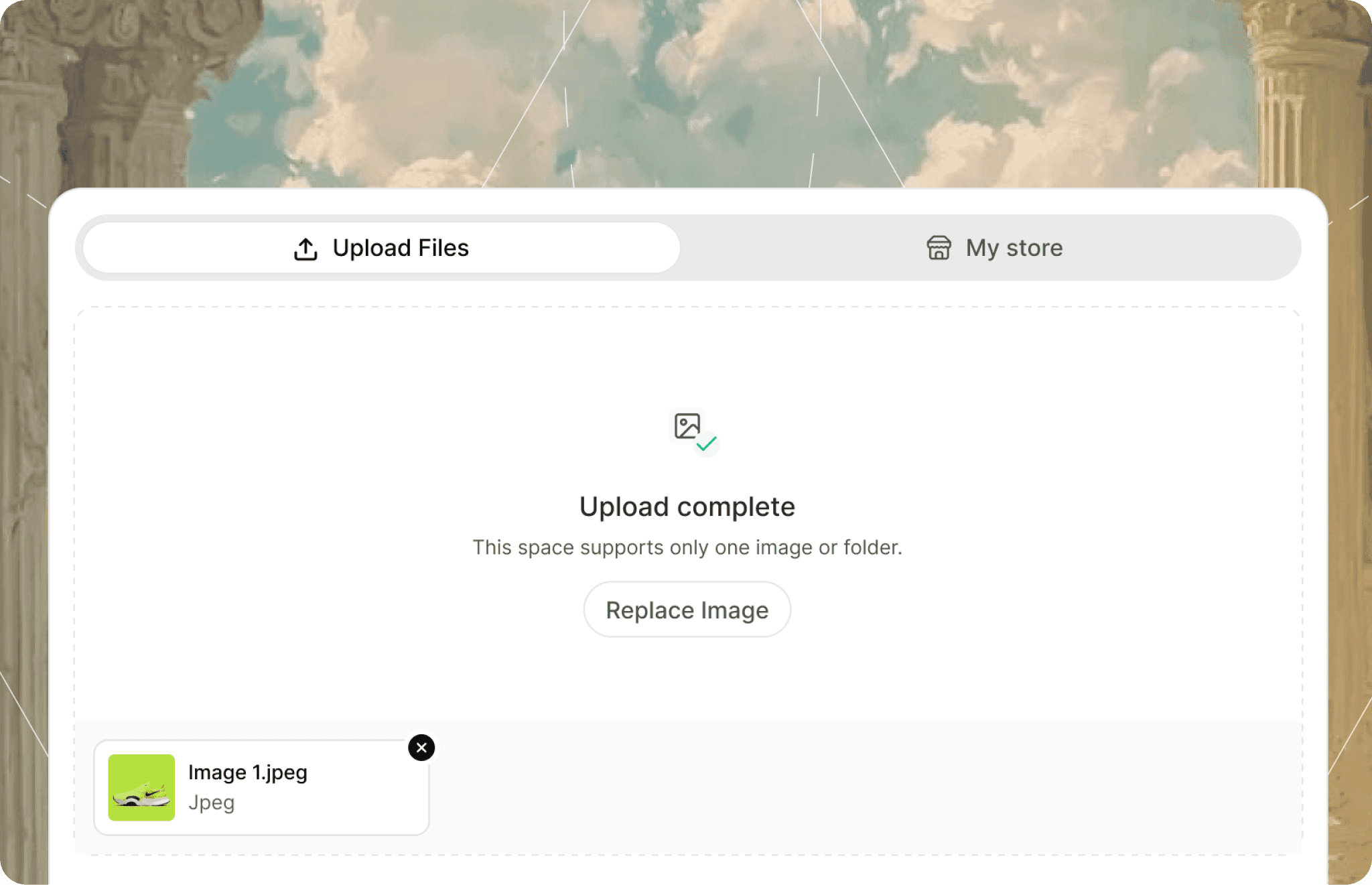 Deployment step visual