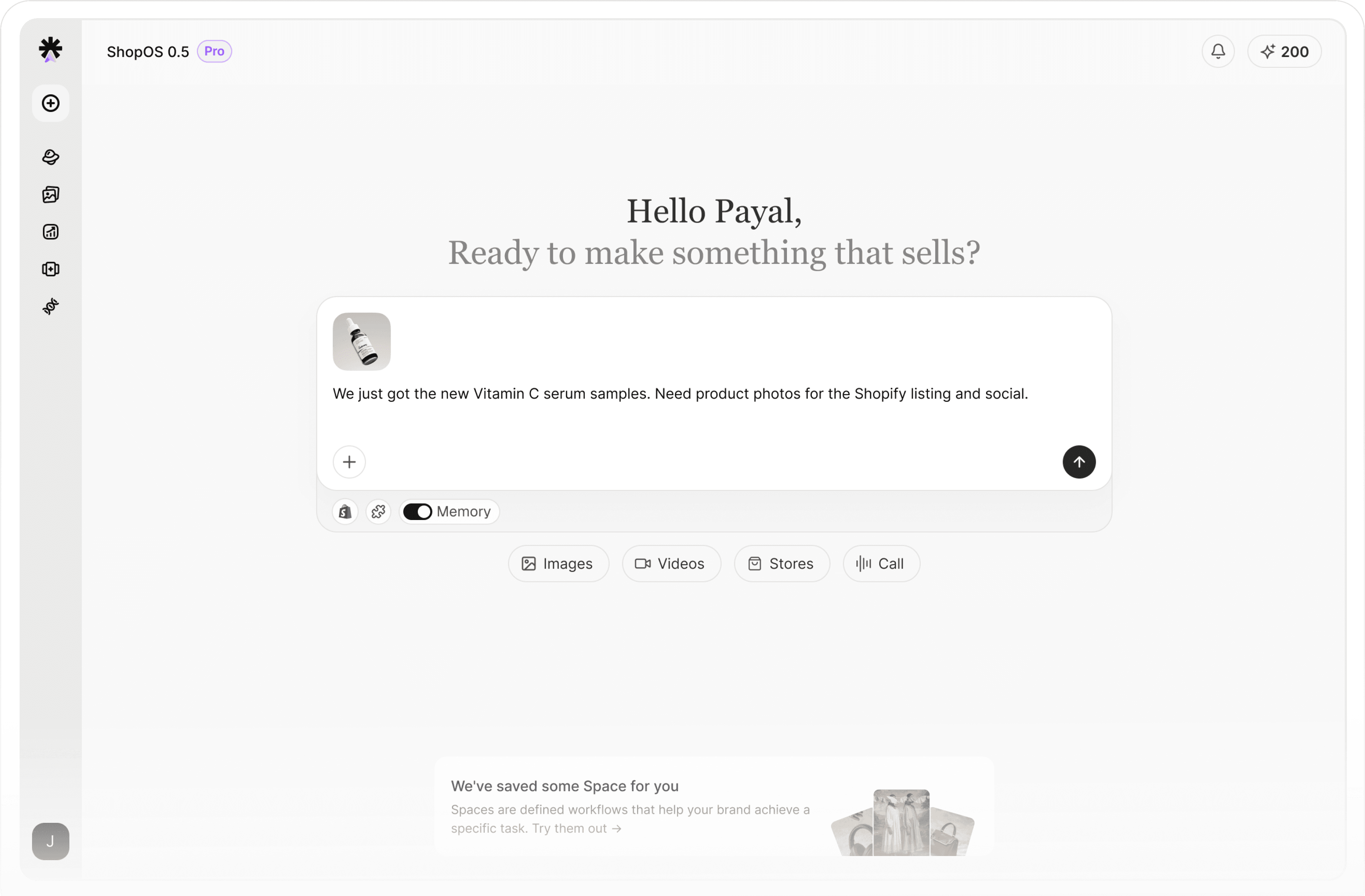 ShopOS Web dashboard preview