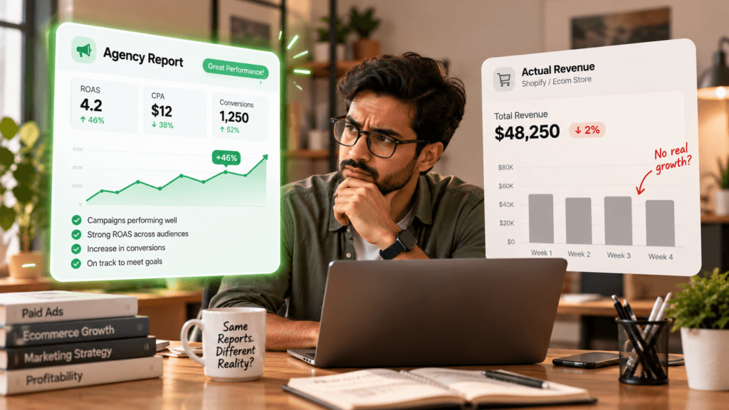Agency Reports vs Actual Revenue