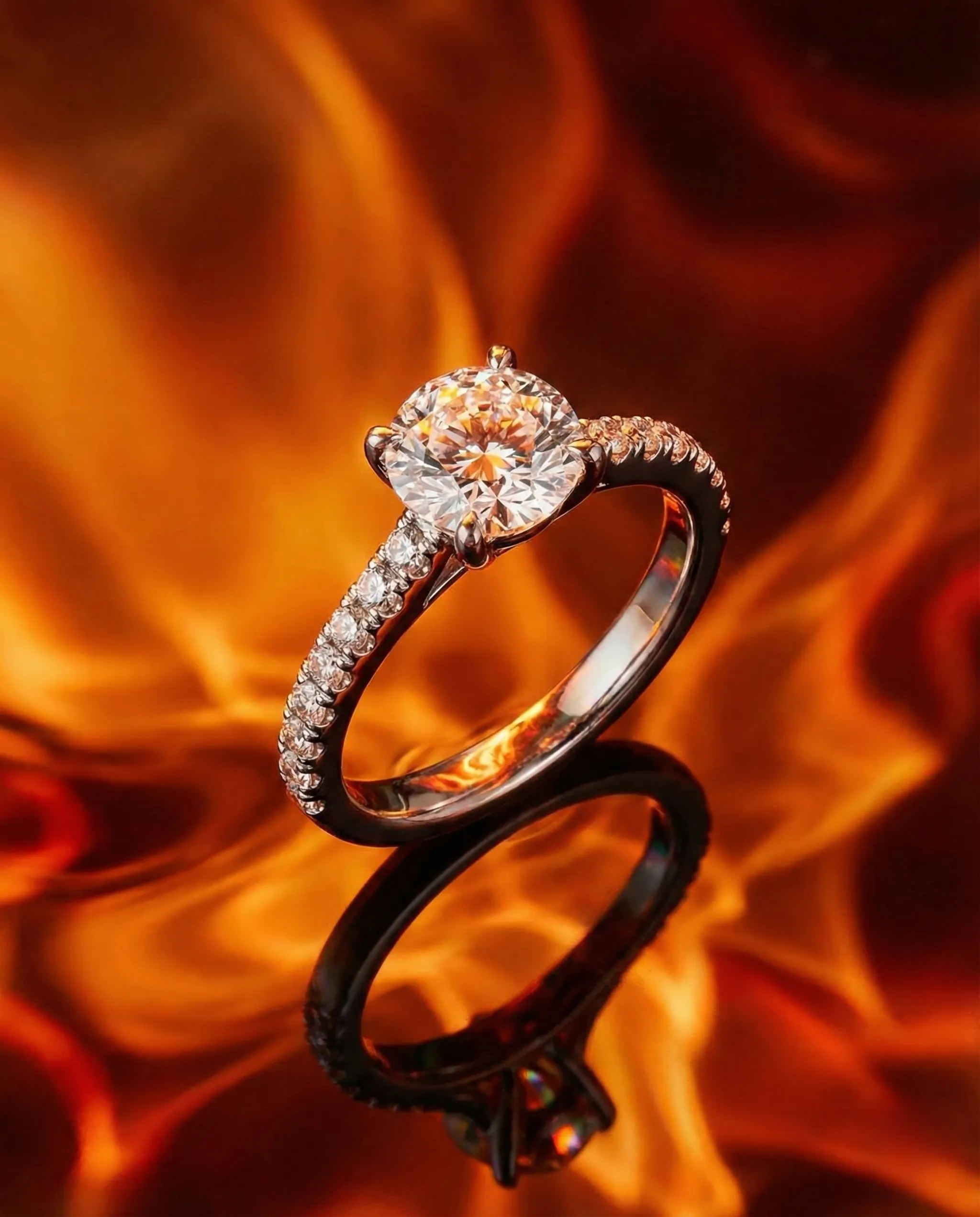 Diamong closeup shot