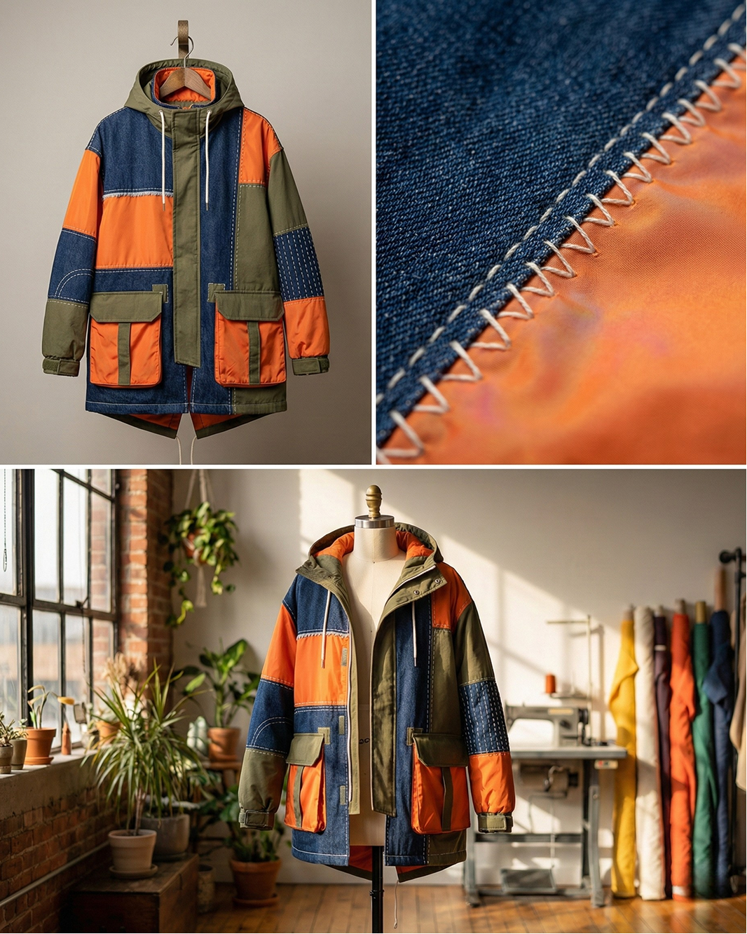 Fashion Sketch to Garment output