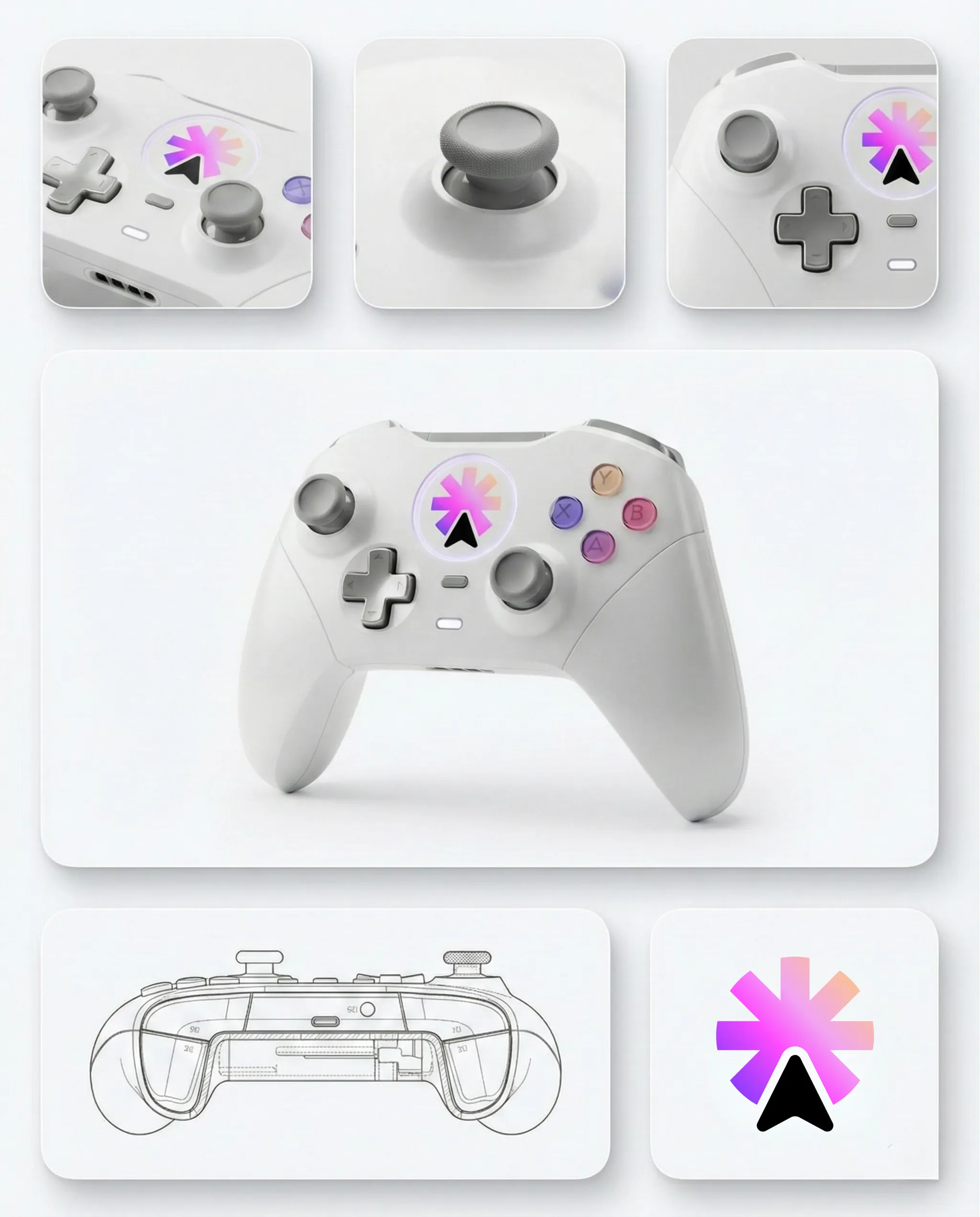 Gaming Brand Moodboard