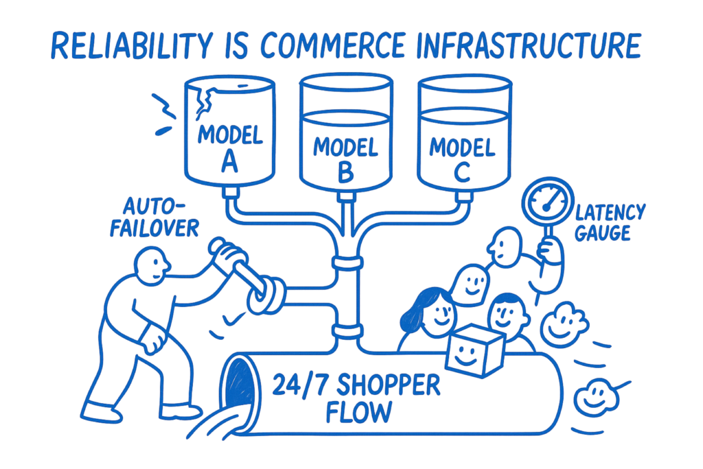 Reliability is commerce infrastructure