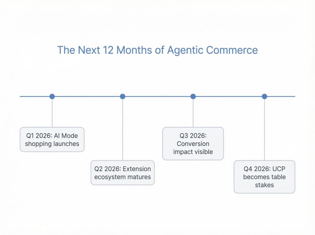 The next 12 month of agentic commerce